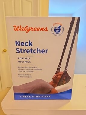 Walgreens Neck Stretcher-Black, Portable, Reusable